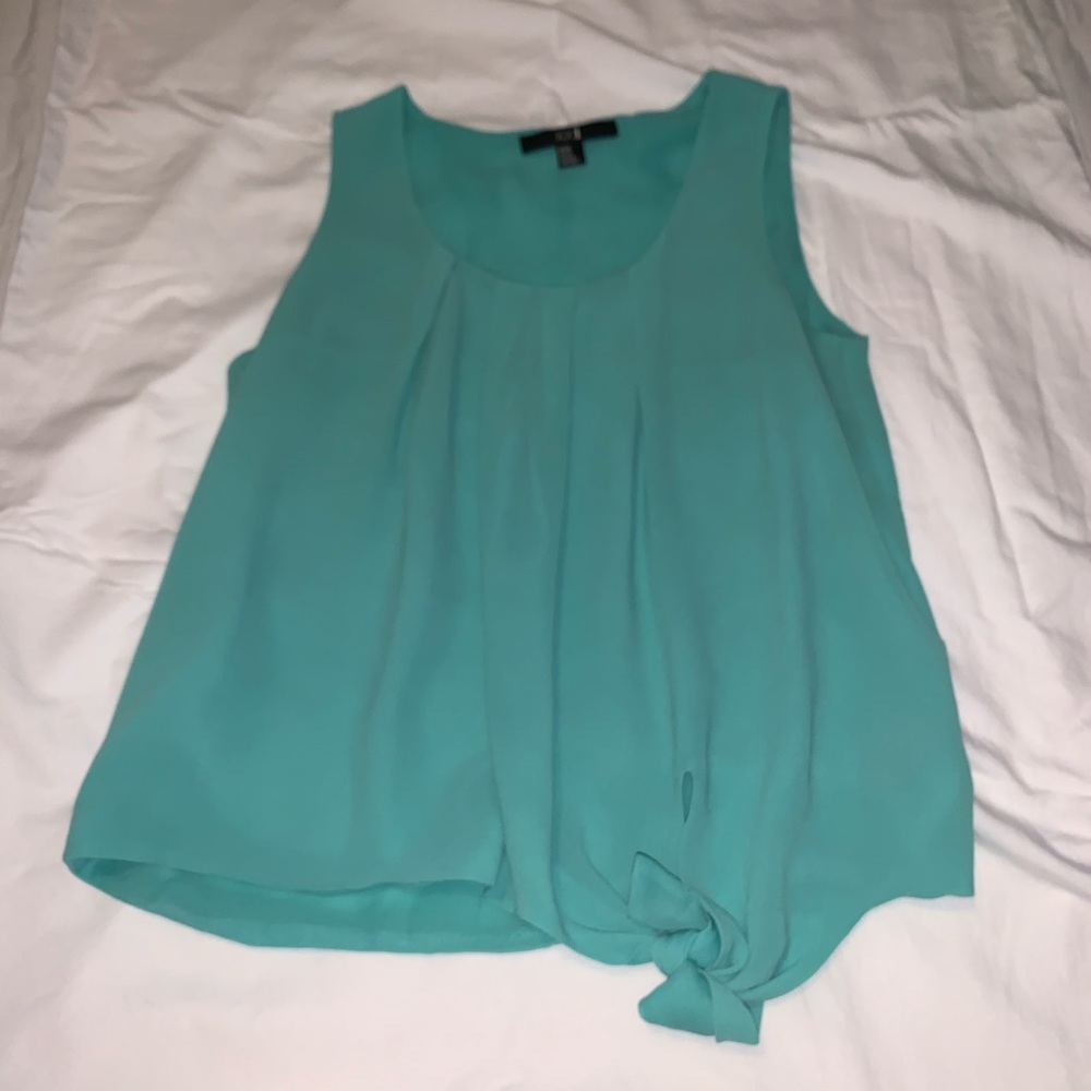Turquoise tank top